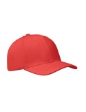 Casquette baseball 6 pans publicitaire BUFFALO Matières : coton Couleurs : rouge cadeau client original