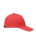 Casquette baseball 6 pans publicitaire BUFFALO Matières : coton Couleurs : rouge personnalisation sur mesure