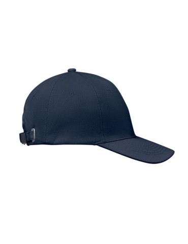 Casquette baseball 6 pans publicitaire BUFFALO Matières : coton Couleurs : bleu goodies publicitaire événementiel