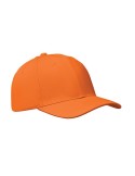 Casquette baseball 6 pans publicitaire BUFFALO Matières : coton Couleurs : orange personnalisable avec votre logo