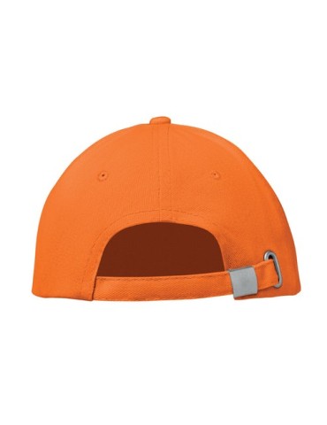 Casquette baseball 6 pans publicitaire BUFFALO Matières : coton Couleurs : orange goodies publicitaire durable