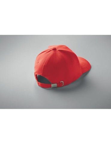 Casquette baseball 6 pans publicitaire BUFFALO Matières : coton Couleurs : blanc objet promo petit budget