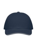 Casquette baseball 6 pans publicitaire BUFFALO Matières : coton Couleurs : blanc goodies entreprise design