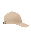 Casquette baseball 6 pans publicitaire BUFFALO Matières : coton Couleurs : beige objet publicitaire robuste