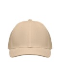 Casquette baseball 6 pans publicitaire BUFFALO Matières : coton Couleurs : beige personnalisation sur mesure