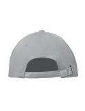 Casquette baseball 6 pans publicitaire BUFFALO Matières : coton Couleurs : gris objet publicitaire robuste