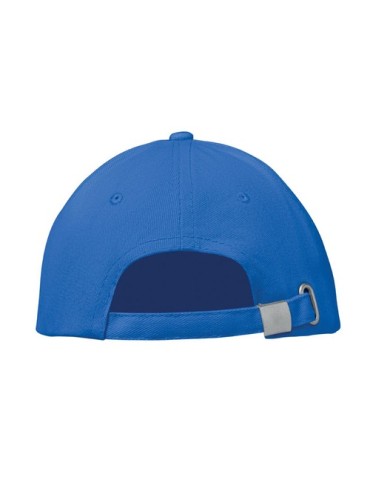 Casquette baseball 6 pans publicitaire BUFFALO Matières : coton Couleurs : blanc goodies entreprise design