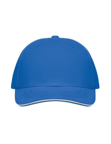 Casquette baseball 6 pans publicitaire BUFFALO Matières : coton Couleurs : blanc accessoire événementiel unique