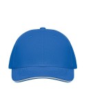 Casquette baseball 6 pans publicitaire BUFFALO Matières : coton Couleurs : blanc accessoire événementiel unique