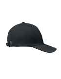 Casquette baseball 6 pans publicitaire BUFFALO Matières : coton Couleurs : noir personnalisable avec votre logo