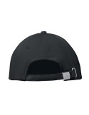 Casquette baseball 6 pans publicitaire BUFFALO Matières : coton Couleurs : noir cadeau client original