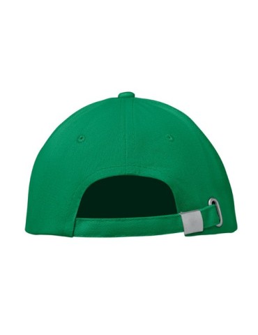 Casquette baseball 6 pans publicitaire BUFFALO Matières : coton Couleurs : blanc accessoire événementiel unique