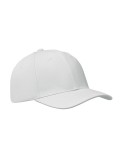 Casquette baseball 6 pans publicitaire BUFFALO Matières : coton Couleurs : blanc accessoire événementiel unique