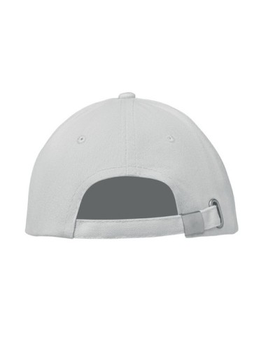 Casquette baseball 6 pans publicitaire BUFFALO Matières : coton Couleurs : blanc impression logo haute qualité