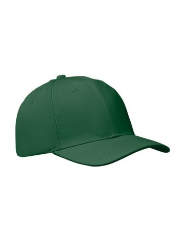 Casquette baseball 6 pans publicitaire BUFFALO Matières : coton Couleurs : vert foncé goodies entreprise design