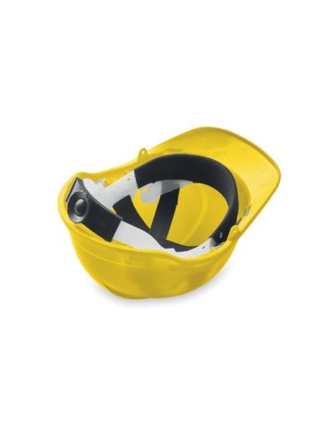 Casque de sécurité publicitaire en ABS - HELM Matières : ABS Couleurs : jaune cadeau collaborateur premium