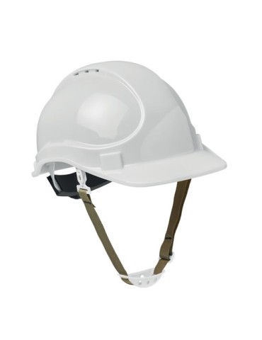 Casque de sécurité publicitaire en ABS - HELM Matières : ABS Couleurs : blanc cadeau entreprise pas cher