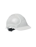 Casque de sécurité publicitaire en ABS - HELM Matières : ABS Couleurs : blanc marquage laser ultra précis