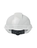 Casque de sécurité publicitaire en ABS - HELM Matières : ABS Couleurs : blanc marquage couleur éclatante