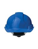 Casque de sécurité publicitaire en ABS - HELM Matières : ABS Couleurs : bleu royal accessoire événementiel unique