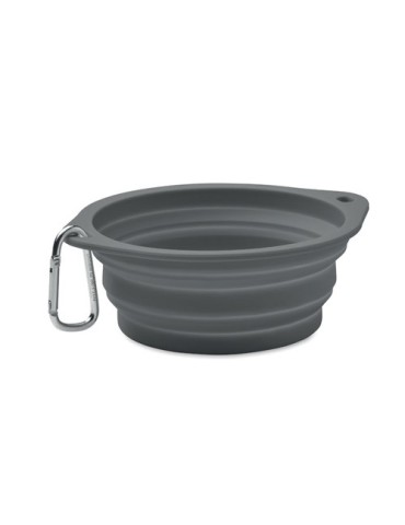 Gamelle portable publicitaire 350 ml - KOLAPDIER Matières : silicone Couleurs : pierre objet promotionnel éco-responsable
