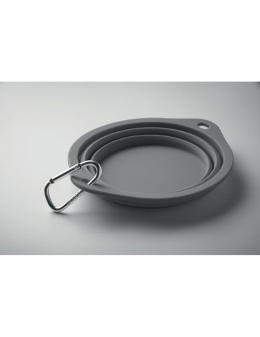 Gamelle portable publicitaire 350 ml - KOLAPDIER Matières : silicone Couleurs : pierre personnalisation rapide en France