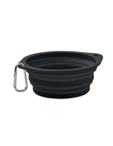 Gamelle portable publicitaire 350 ml - KOLAPDIER Matières : silicone Couleurs : noir livraison express 24h 48h