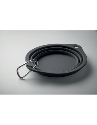 Gamelle portable publicitaire 350 ml - KOLAPDIER Matières : silicone Couleurs : noir goodies entreprise design