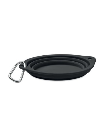 Gamelle portable publicitaire 350 ml - KOLAPDIER Matières : silicone Couleurs : noir objet publicitaire robuste