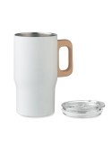 Gobelet double paroi personnalisé 350ml TUMBOO Couleurs : blanc Matières : acier inoxydable recyclé impression haute définition