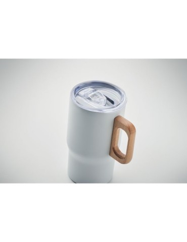 Gobelet double paroi personnalisé 350ml TUMBOO Couleurs : blanc Matières : acier inoxydable recyclé cadeau client original