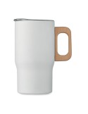 Gobelet double paroi personnalisé 350ml TUMBOO Couleurs : blanc Matières : acier inoxydable recyclé objet publicitaire robuste
