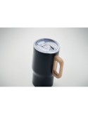 Gobelet double paroi personnalisé 350ml TUMBOO Couleurs : noir Matières : acier inoxydable recyclé goodies entreprise design