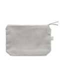 Sac cosmétique personnalisé 320 gr/m² - ELNAS Matières : coton recyclé Couleurs : gris cadeau collaborateur premium