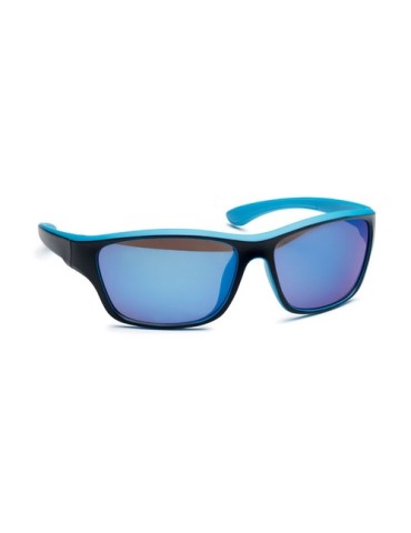 Lunettes de sport miroir UV400 personnalisées YUMA Matières : Polycarbonate (PC) Couleurs : turquoise goodies publicitaire événe