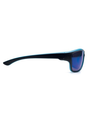 Lunettes de sport miroir UV400 personnalisées YUMA Matières : Polycarbonate (PC) Couleurs : turquoise cadeau collaborateur premi