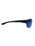 Lunettes de sport miroir UV400 personnalisées YUMA Matières : Polycarbonate (PC) Couleurs : turquoise cadeau collaborateur premi