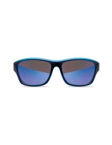Lunettes de sport miroir UV400 personnalisées YUMA Matières : Polycarbonate (PC) Couleurs : turquoise marquage couleur éclatante