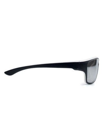 Lunettes de sport miroir UV400 personnalisées YUMA Matières : Polycarbonate (PC) Couleurs : blanc livraison express 24h 48h