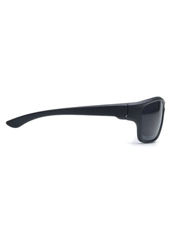 Lunettes de sport miroir UV400 personnalisées YUMA Matières : Polycarbonate (PC) Couleurs : noir marquage laser ultra précis