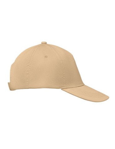 Casquette baseball 5 pans publicitaire personnalisée BUZZ Matières : coton Couleurs : ivoire 2