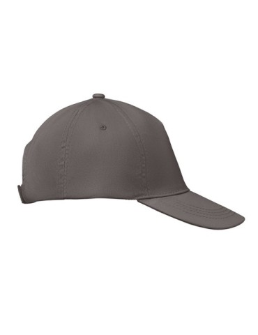 Casquette baseball 5 pans publicitaire personnalisée BUZZ Matières : coton Couleurs : pierre goodies personnalisé en stock