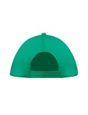 Casquette baseball 5 pans publicitaire personnalisée BUZZ Matières : coton Couleurs : vert cadeau affaires élégant