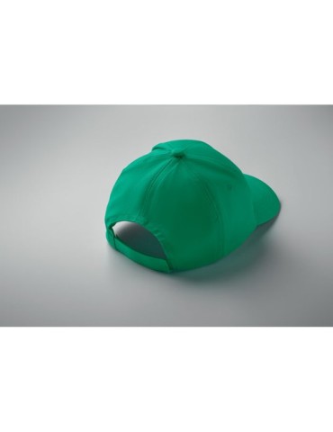 Casquette baseball 5 pans publicitaire personnalisée BUZZ Matières : coton Couleurs : vert goodies publicitaire événementiel