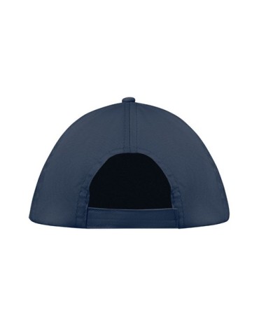 Casquette baseball 5 pans publicitaire personnalisée BUZZ Matières : coton Couleurs : bleu marine personnalisation sur mesure