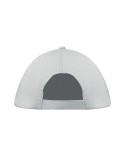 Casquette baseball 5 pans publicitaire personnalisée BUZZ Matières : coton Couleurs : blanc impression haute définition