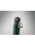 Bouteille double paroi personnalisée 500 ml CORDLE Couleurs : vert foncé Matières : acier inoxydable recyclé objet promo petit b