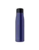 Bouteille double paroi personnalisée 500 ml CORDLE Couleurs : bleu royal Matières : acier inoxydable recyclé objet promotionnel 