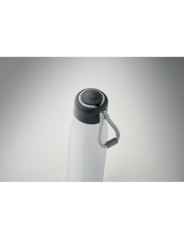 Bouteille double paroi personnalisée 500 ml CORDLE Couleurs : blanc Matières : acier inoxydable recyclé accessoire événementiel 