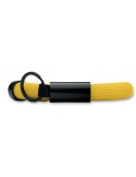 Bracelet porte-clés flottant personnalisé POLLY Matières : PET Couleurs : jaune marquage laser ultra précis